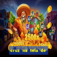 cruz na tela de cruz das